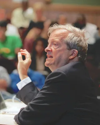 Headshot of Nagy speaking