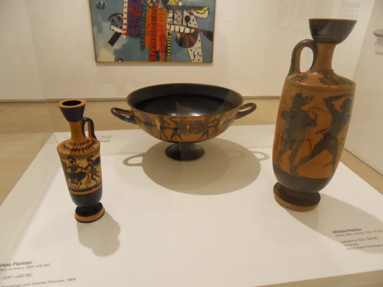 Greek vases in the Kemper Art Museum
