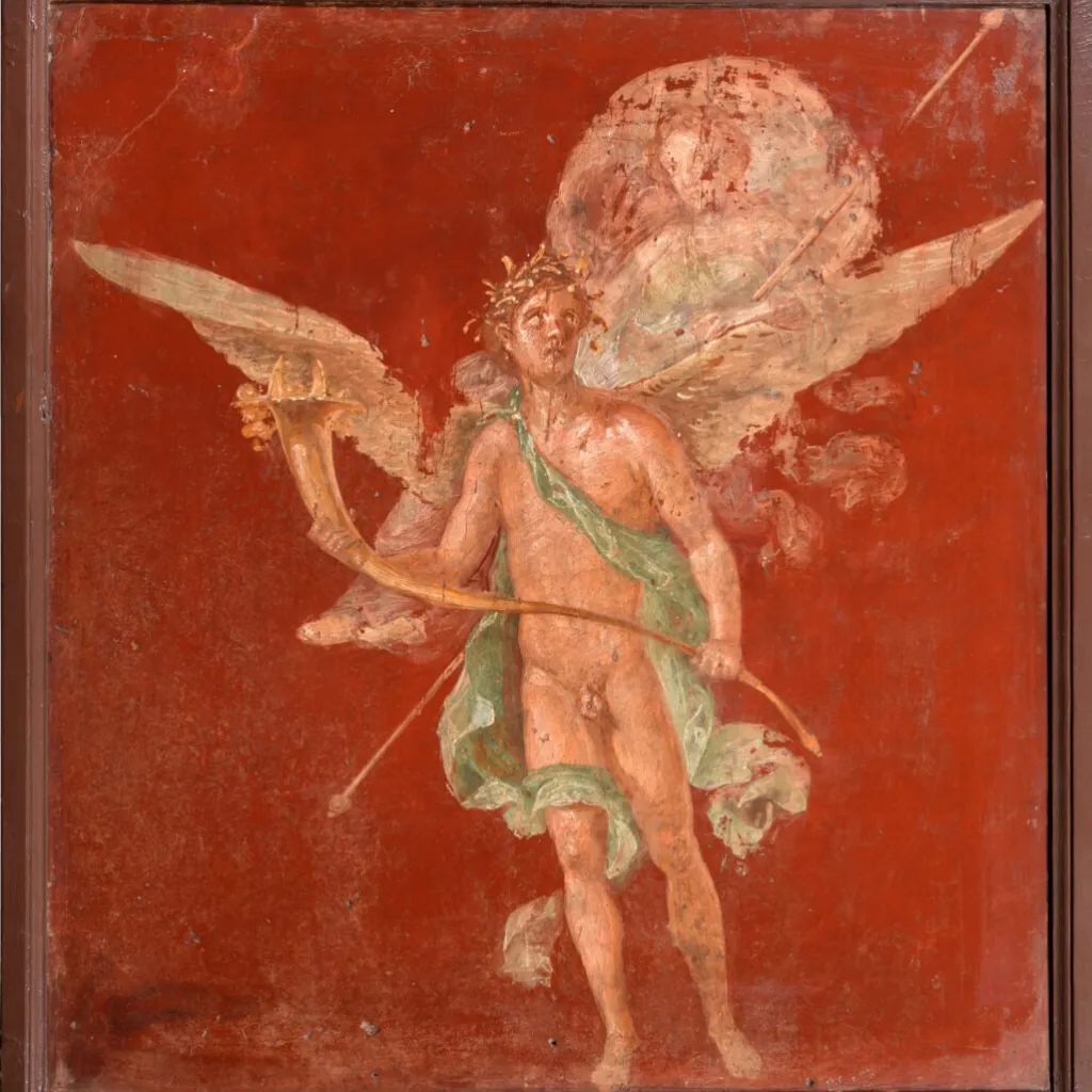Painting of Winged Man