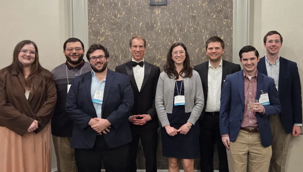 Keeline with WashU Classics grad students