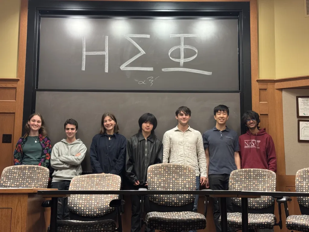 students initiated into Eta Sigma Phi