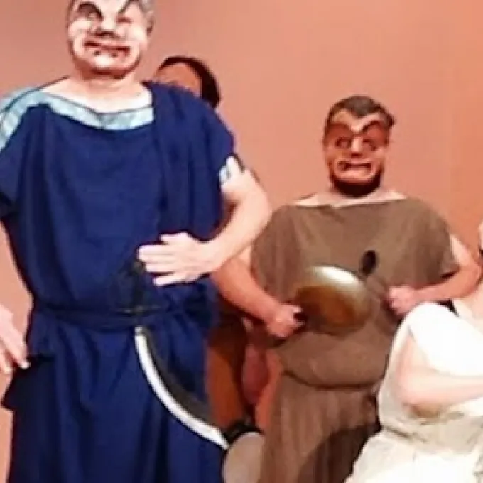 masked performers
