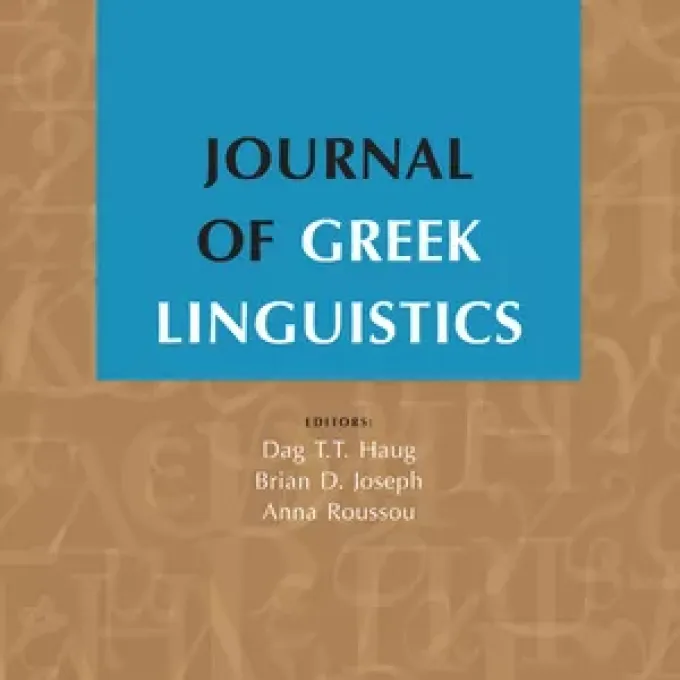 Ian Hollenbaugh Publishes New Open-Access Article in Journal of Greek Linguistics