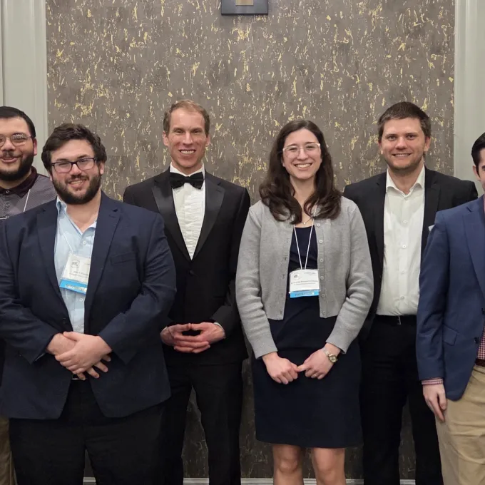 Keeline with WashU Classics grad students