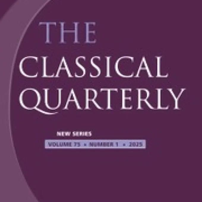 cover of The Classical Quarterly